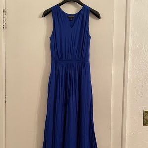 Banana Republic Maxi Dress Royal Blue 4 Petite
